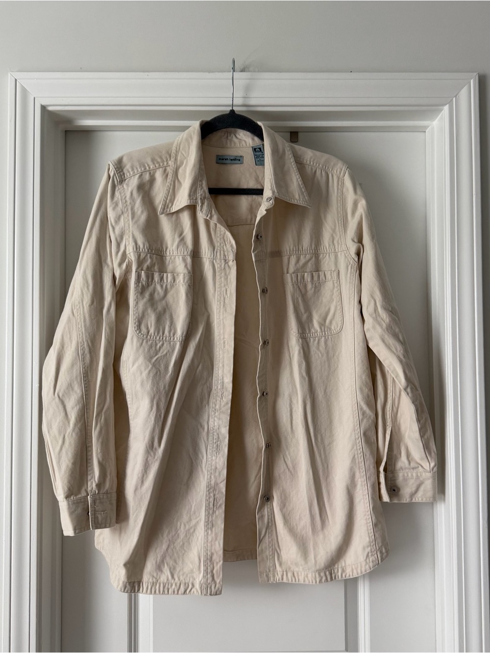 Marsh Landing Cream Shacket